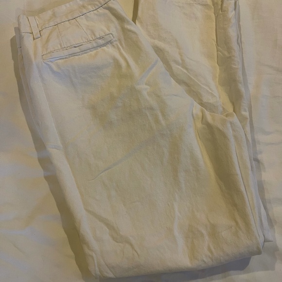CLAIBORNE men’s white trousers 34/30 - Picture 3 of 14